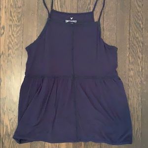 Navy tank top